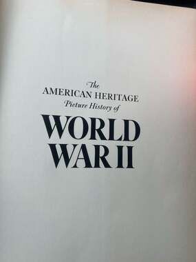 The American Heritage Picture History of World War II by C.L. Sulzberger Hardcov